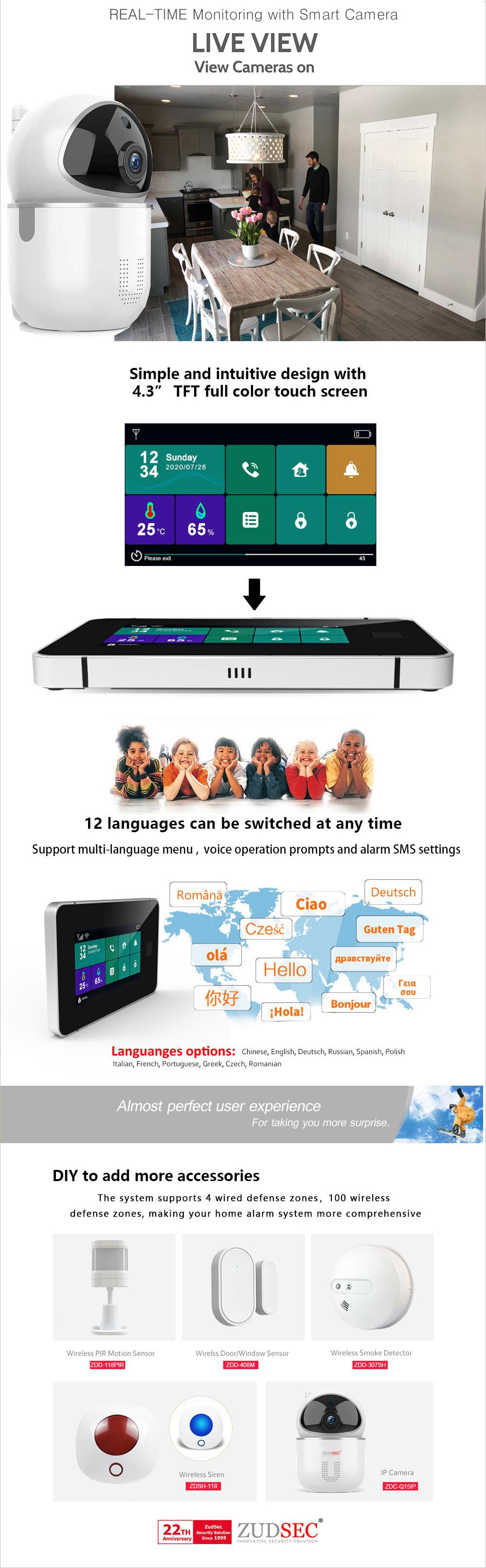 Fingerprint WiFi/GSM Home Security System(图3)
