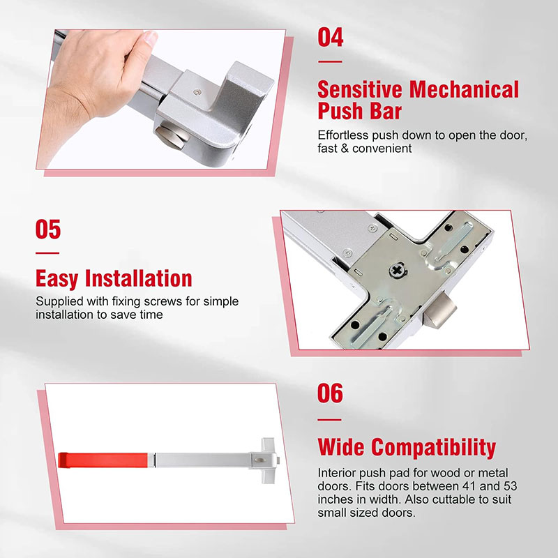 Push Bar panic exit device(图3)