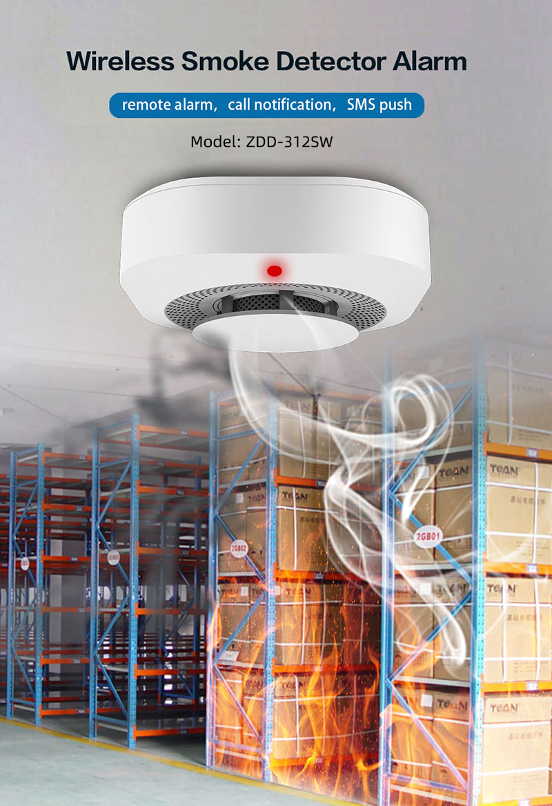 Wireless Smoke Detector(图1)